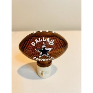 Vintage NFL Wilson Football Dallas Cowboys Night Light